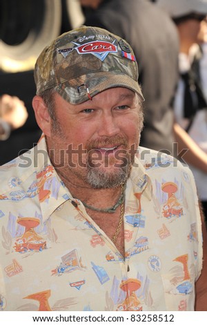 Larry the Cable Guy at the premiere of \