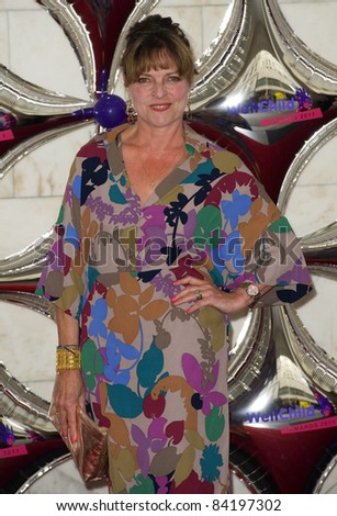Janet Ellis arriving at the Intercontinental Hotel for the 2011 Wellchild Awards.  Park Lane  London 31/08/2011. Picture by Simon Burchell / Featureflash