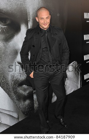 Tom Hardy at the world premiere of his new movie \
