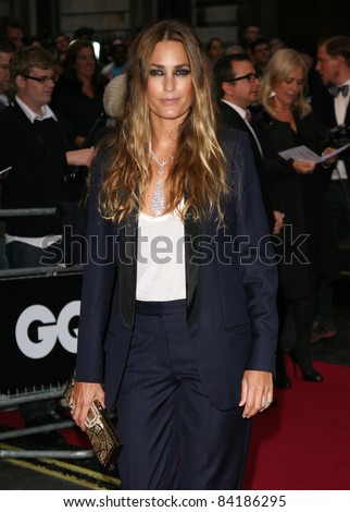 Yasmin Le Bon arriving for the 2011 GQ Awards, Royal Opera House, London. 06/09/2011  Picture by: Alexandra Glen / Featureflash