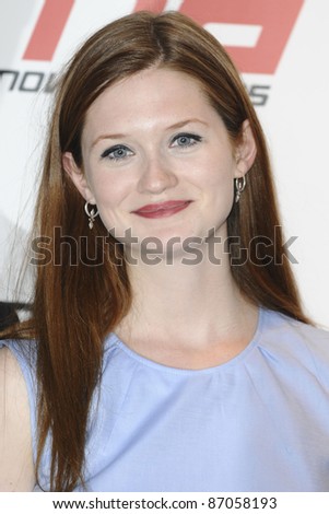 Bonnie Wright arriving for the National Movie Awards 2011, at Wembley Arena, London. 11/05/2011  Picture By: Steve Vas / Featureflash