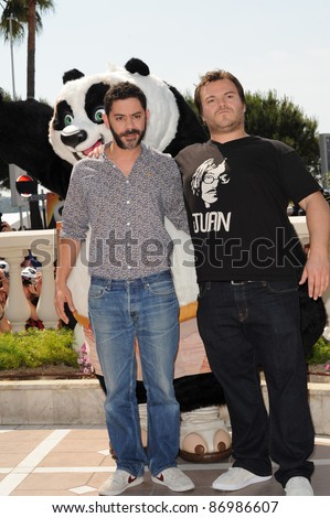 Jack Black & Manu Payet at photocall for their new animated movie \