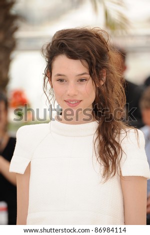 stock photo Astrid BergesFrisbey at the photocall for her movie Pirates 