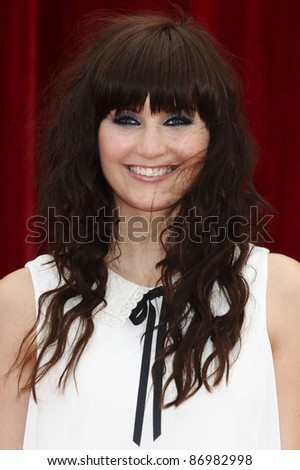 Sophie Powles arrives at the British Soap awards 2011 held at the Granada Studios, Manchester. 14/05/2011  Picture by Steve Vas/Featureflash