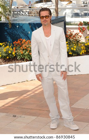 Brad Pitt at the photocall for his new movie \