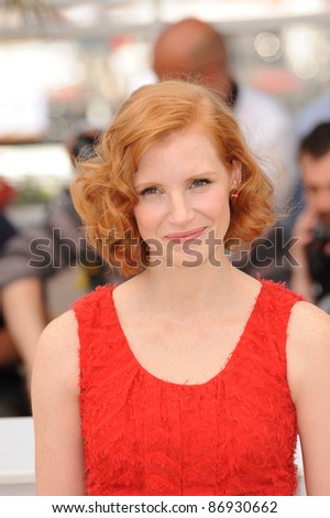 Jessica Chastain at the photocall for her new movie \
