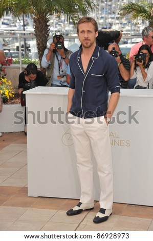 Ryan Gosling at the photocall for his new movie \