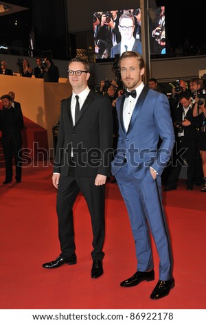 Ryan Gosling & director Nicolas Winding Refn at the premiere of their new movie \