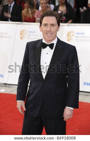 Rob Brydon arrives for the BAFTA TV Awards at the Grosvenor House Hotel, London. 22/05/2011  Picture by: Steve Vas / Featureflash