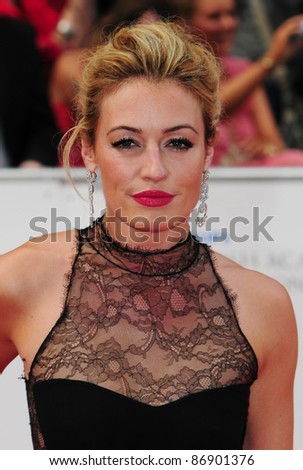 Cat Deeley arrives for the BAFTA TV Awards at the Grosvenor House Hotel, London. 22/05/2011  Picture by: Simon Burchell / Featureflash
