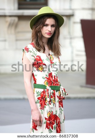 Tali Lennox arriving for The Royal Academy of Arts - Summer Exhibition Preview Party, at the The Royal Academy of Arts, London. 02/06/2011  Picture by: Alexandra Glen / Featureflash