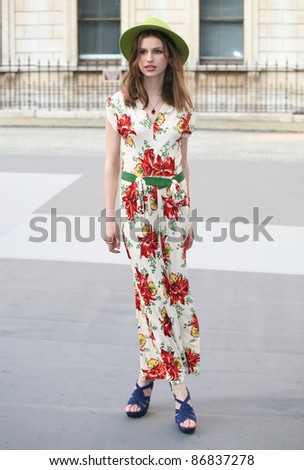 Tali Lennox arriving for The Royal Academy of Arts - Summer Exhibition Preview Party, at the The Royal Academy of Arts, London. 02/06/2011  Picture by: Alexandra Glen / Featureflash