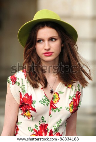 Tali Lennox arriving for The Royal Academy of Arts - Summer Exhibition Preview Party, at the The Royal Academy of Arts, London. 02/06/2011  Picture by: Simon Burchell / Featureflash