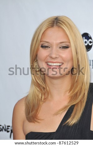 Spencer Grammer, star of Greek, at the ABC TV 2009 Summer Press Tour cocktail party at the Langham Hotel, Pasadena. August 8, 2009  Los Angeles, CA Picture: Paul Smith / Featureflash