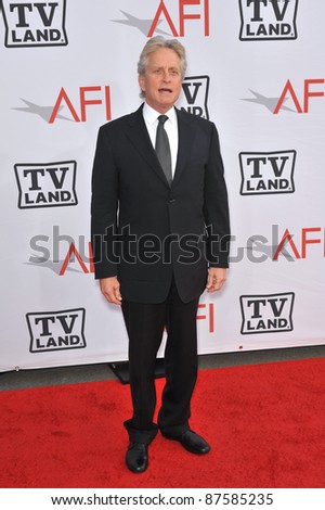 Michael Douglas at the 2010 AFI Life Achievent Award Gala, honoring director Mike Nichols, at Sony Studios, Culver City, CA. June 10, 2010  Los Angeles, CA Picture: Paul Smith / Featureflash