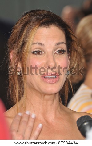 Sandra Bullock at the world premiere of her new movie \