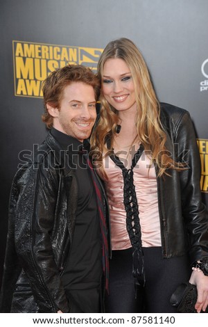 Seth Green & Clare Grant at the 2009 American Music Awards at the Nokia Theatre L.A. Live. November 22, 2009  Los Angeles, CA Picture: Paul Smith / Featureflash