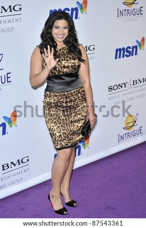 American Idol winner Jordin Sparks at music mogul Clive Davis\' annual pre-Grammy party at the Beverly Hilton Hotel. February 9, 2008  Los Angeles, CA Picture: Paul Smith / Featureflash