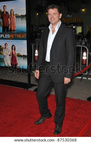 John Michael Higgins at the American premiere of his new movie \