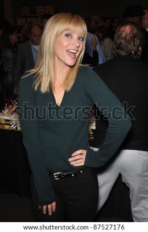 Criminal Minds star A.J. Cook at party to celebrate the 100th episode of the show. October 19, 2009  Los Angeles, CA Picture: Paul Smith / Featureflash