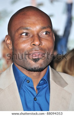 Jimmy Jean-Louis at the Los Angeles premiere of \