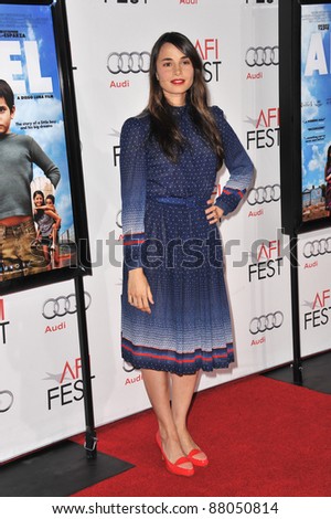 Mia Maestro at the AFI Fest premiere of her movie \