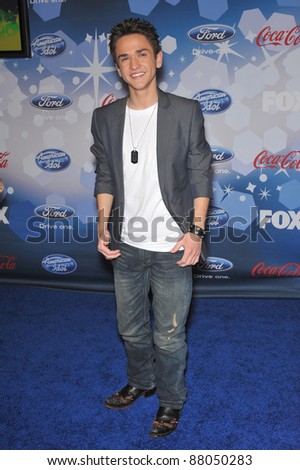 American Idol finalist Aaron Kelly at the party for the American Idol Final 12 at Industry, Los Angeles. March 11, 2010  Los Angeles, CA Picture: Paul Smith / Featureflash