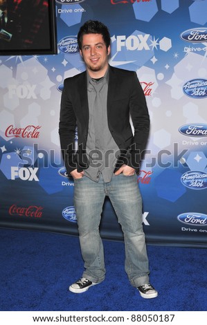 American Idol finalist Lee Dewyze at the party for the American Idol Final 12 at Industry, Los Angeles. March 11, 2010  Los Angeles, CA Picture: Paul Smith / Featureflash