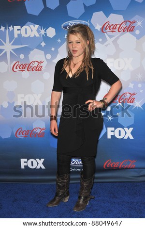 American Idol finalist Crystal Bowersox at the party for the American Idol Final 12 at Industry, Los Angeles. March 11, 2010  Los Angeles, CA Picture: Paul Smith / Featureflash