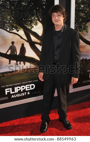 Israel Broussard at the Los Angeles premiere of his new movie \
