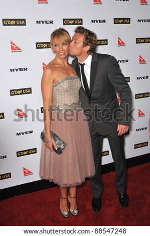 Simon Baker & Toni Collette at the 2010 G\'Day USA Australia Week Black Tie Gala at the Grand Ballroom at Hollywood & Highland. January 16, 2010  Los Angeles, CA Picture: Paul Smith / Featureflash