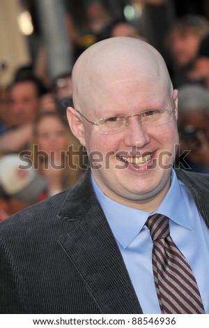 Matt Lucas at the world premiere of his new animated movie 