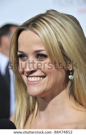 Reese Witherspoon at the world premiere of her new movie \