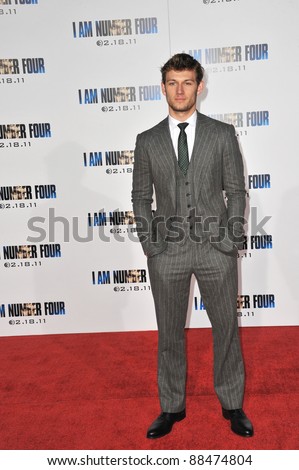 British actor Alex Pettyfer at the world premiere of his new movie \