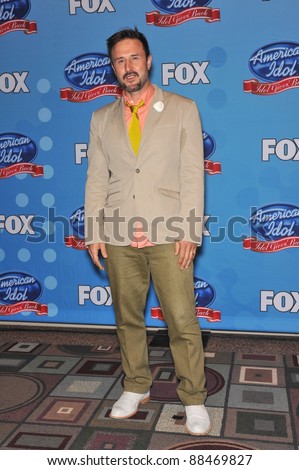David Arquette at American Idol\'s \