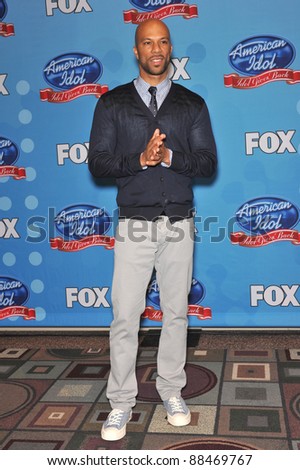 Common at American Idol\'s \