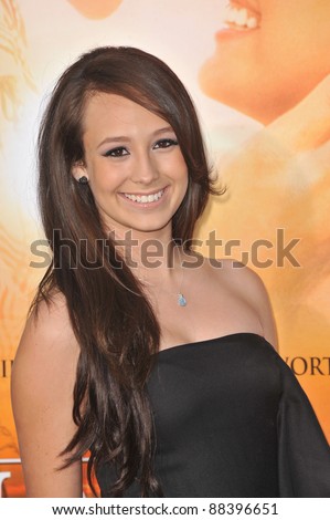 stock photo Caitlyn Taylor Love at the world premiere of The Last 