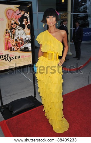 Bai Ling at the Los Angeles premiere of \