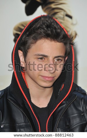 stock photo Moises Arias at the premiere of his new movie The 