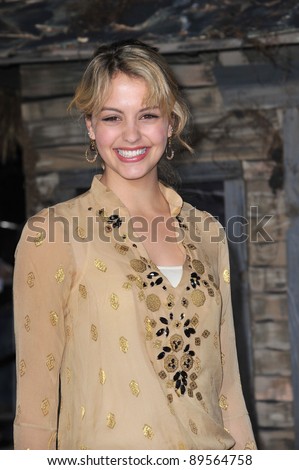 Gage Golightly at the Los Angeles premiere of the animated movie \