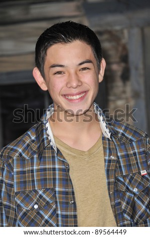 Ryan Potter at the Los Angeles premiere of the animated movie \