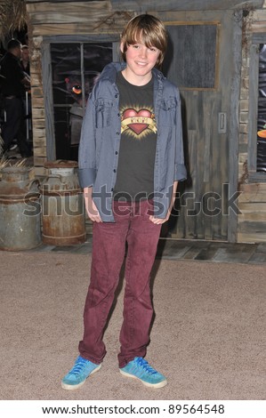 Spencer List at the Los Angeles premiere of the animated movie \