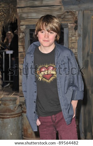 Spencer List at the Los Angeles premiere of the animated movie \
