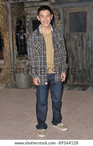 Ryan Potter at the Los Angeles premiere of the animated movie \