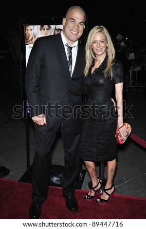Jenna Jameson & Tito Ortiz at the premiere of \