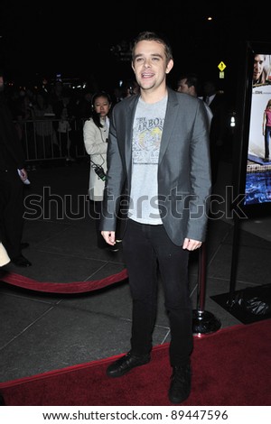 Nick Stahl at the premiere of his new movie \