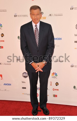 TV news anchor Brian Williams at the Stand Up To Cancer event at Sony Pictures Studios, Culver City. September 10, 2010  Culver City, CA Picture: Paul Smith / Featureflash