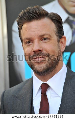 Jason Sudeikis at the Los Angeles premiere of his new movie \
