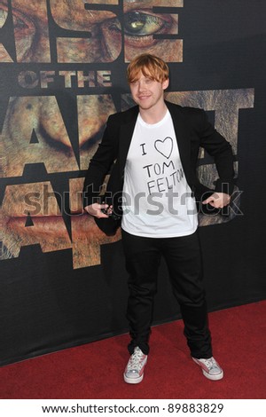 Rupert Grint at the Los Angeles premiere of \