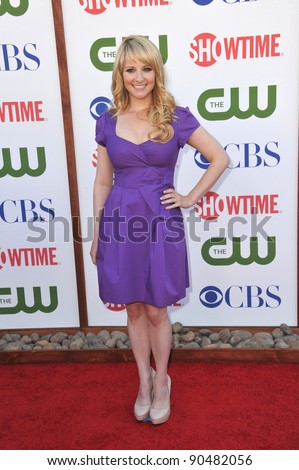 Melissa Rauch, star of The Big Bang Theory, at the CBS Summer 2011 TCA Party at The Pagoda, Beverly Hills. August 3, 2011  Los Angeles, CA Picture: Paul Smith / Featureflash